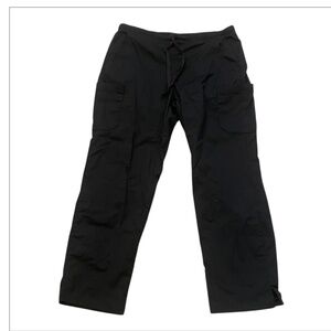 Buttersoft Black Stretchy Women’s Scrub Pants Size L